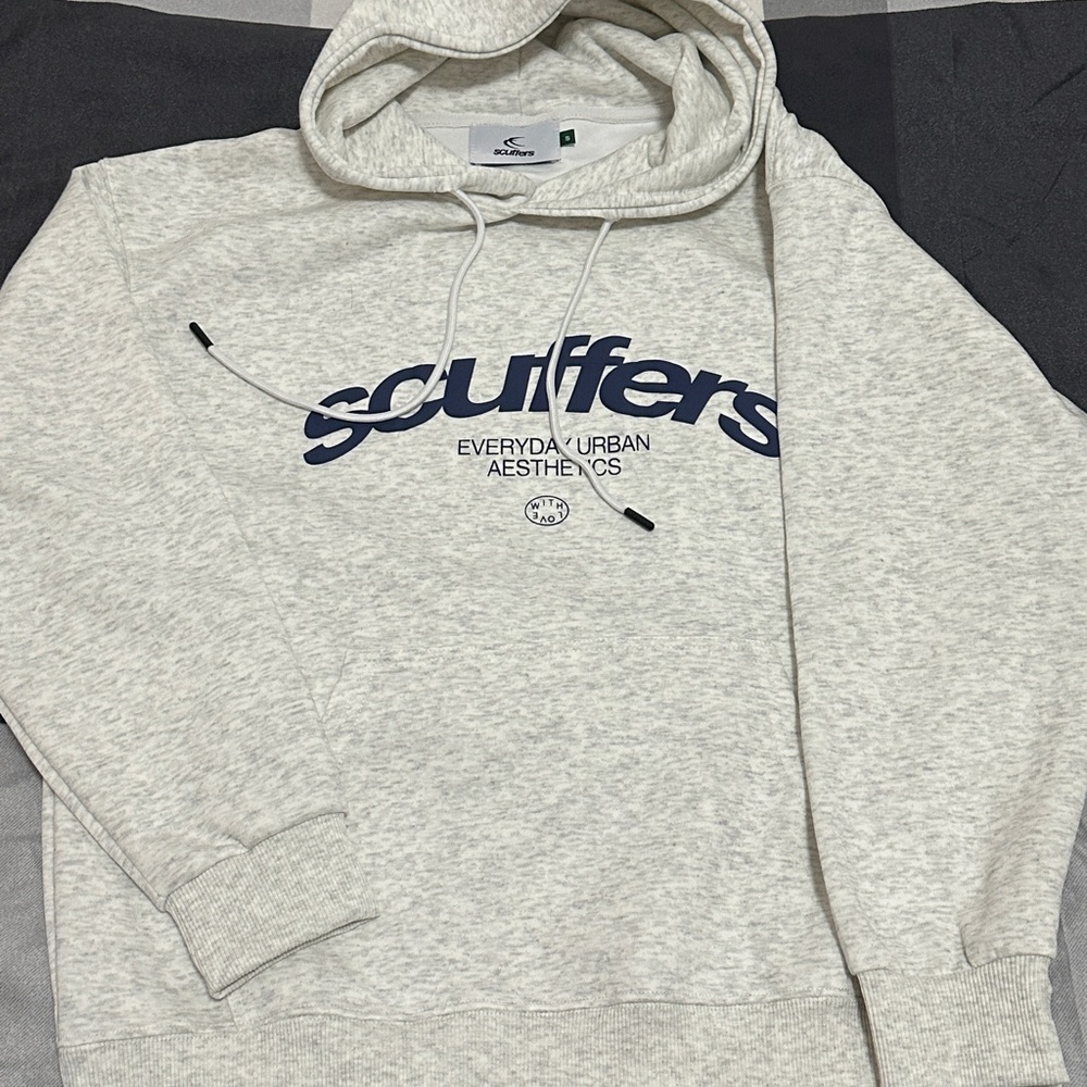 Scuffers Light Gray Hoodie for Men